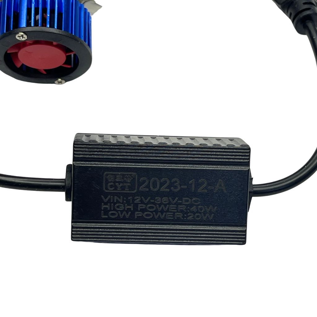 CYT LED HEADLIGHT BULB 4.0 WHITE/YELLOW