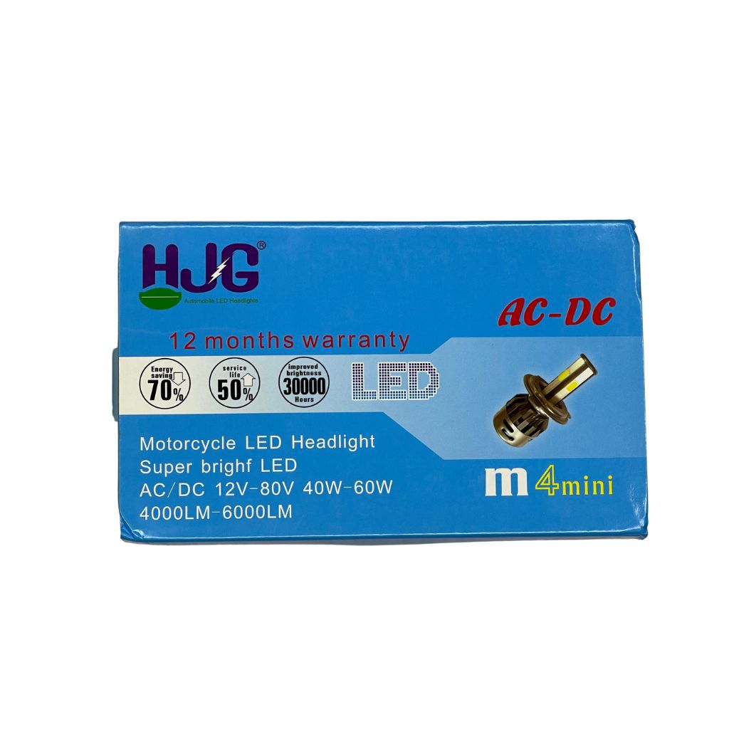HJG LED HEADLIGHT BULB WHITE 60W