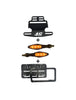 46 TAIL TIDY + DUKE INDICATOR + NUMBER PLATE BOX