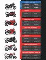 VESRAH CERAMIC BRAKE PADS