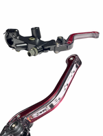 HYDRAULIC BRAKE AND CLUTCH LEVER SET WITH LED DRL AND INDICATORS