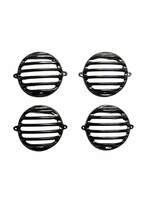 ROYAL ENFIELD METEOR HEADLIGHT GRILL SET BLACK