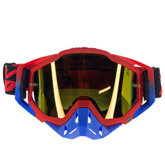 100% GOGGLES WITH NOSE BLUE