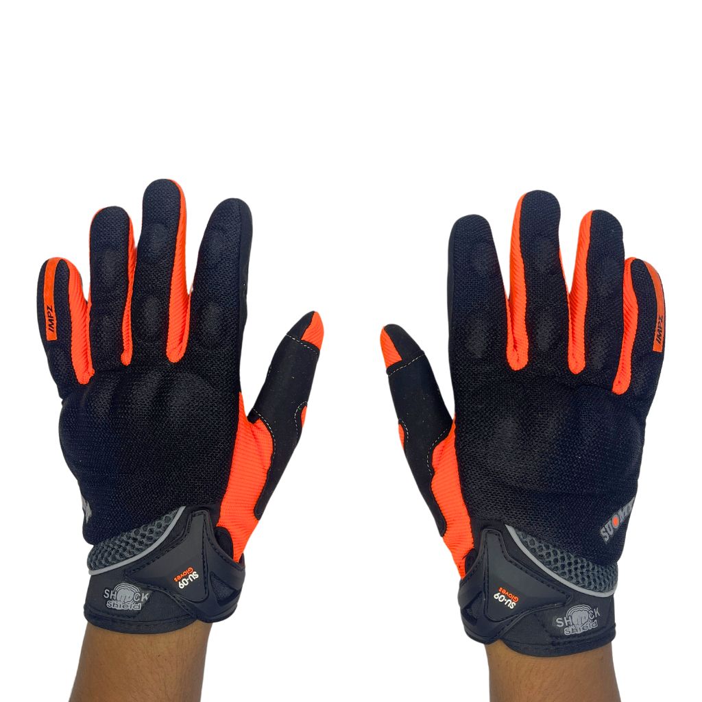 SUOMY FULL GLOVES WITH MOBILE TOUCH BLACK