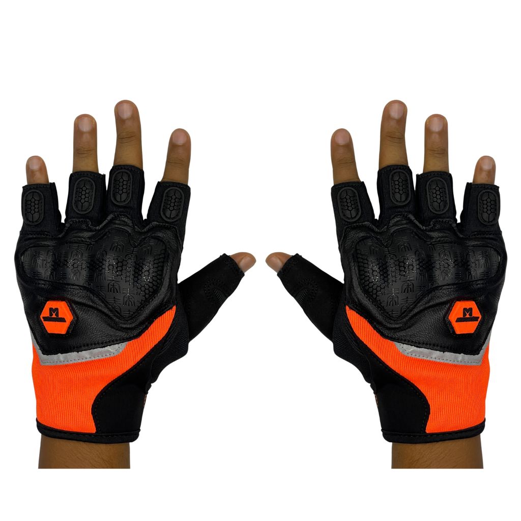 MASONTEX LEATHER HALF GLOVES