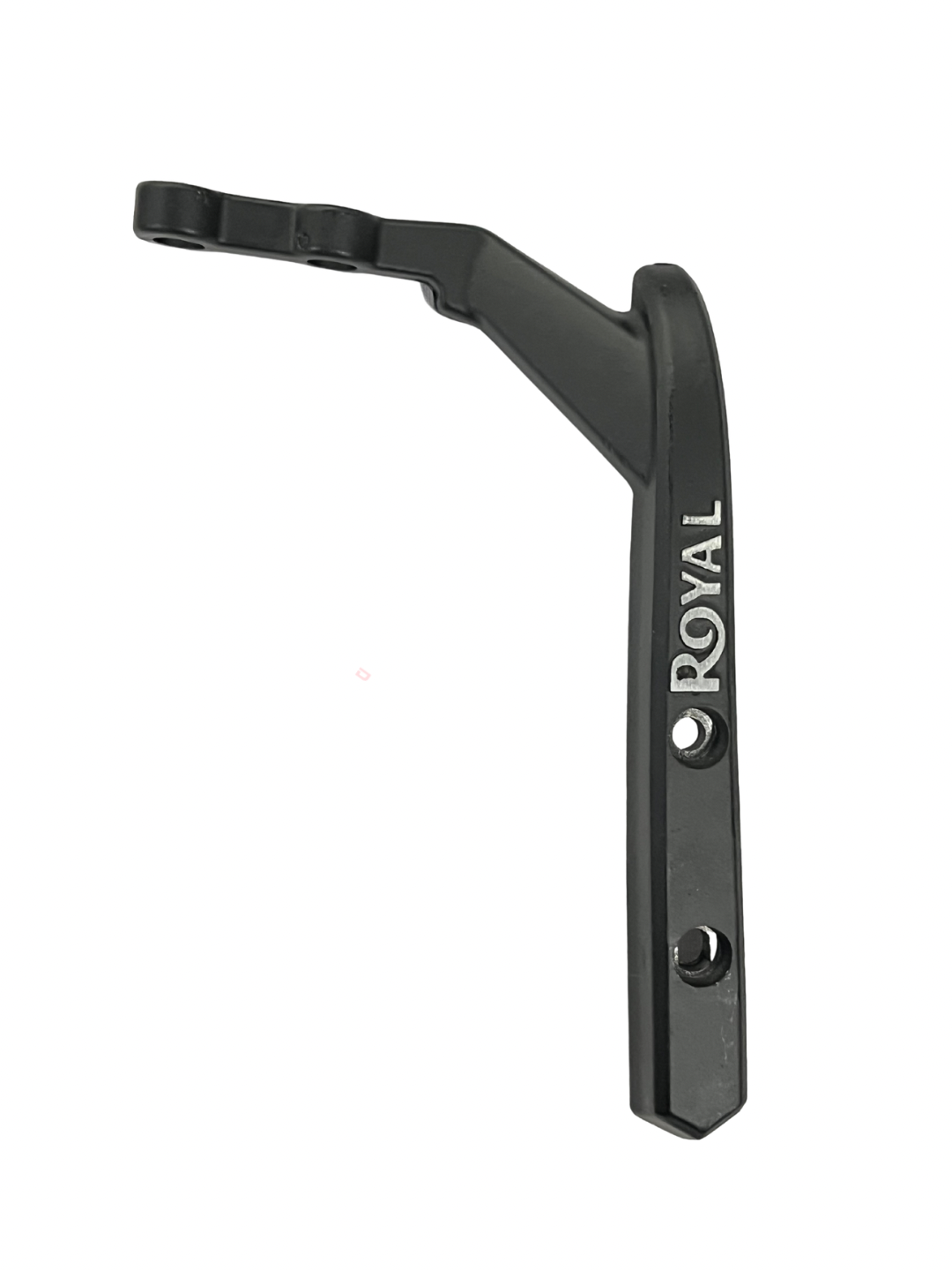 Black metal bracket with 'Royal' branding on a white background