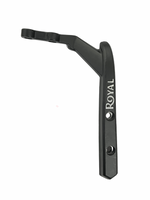 Black metal bracket with 'Royal' branding on a white background