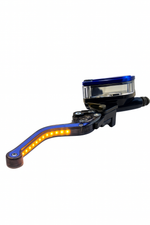 HYDRAULIC BRAKE AND CLUTCH LEVER SET WITH LED DRL AND INDICATORS
