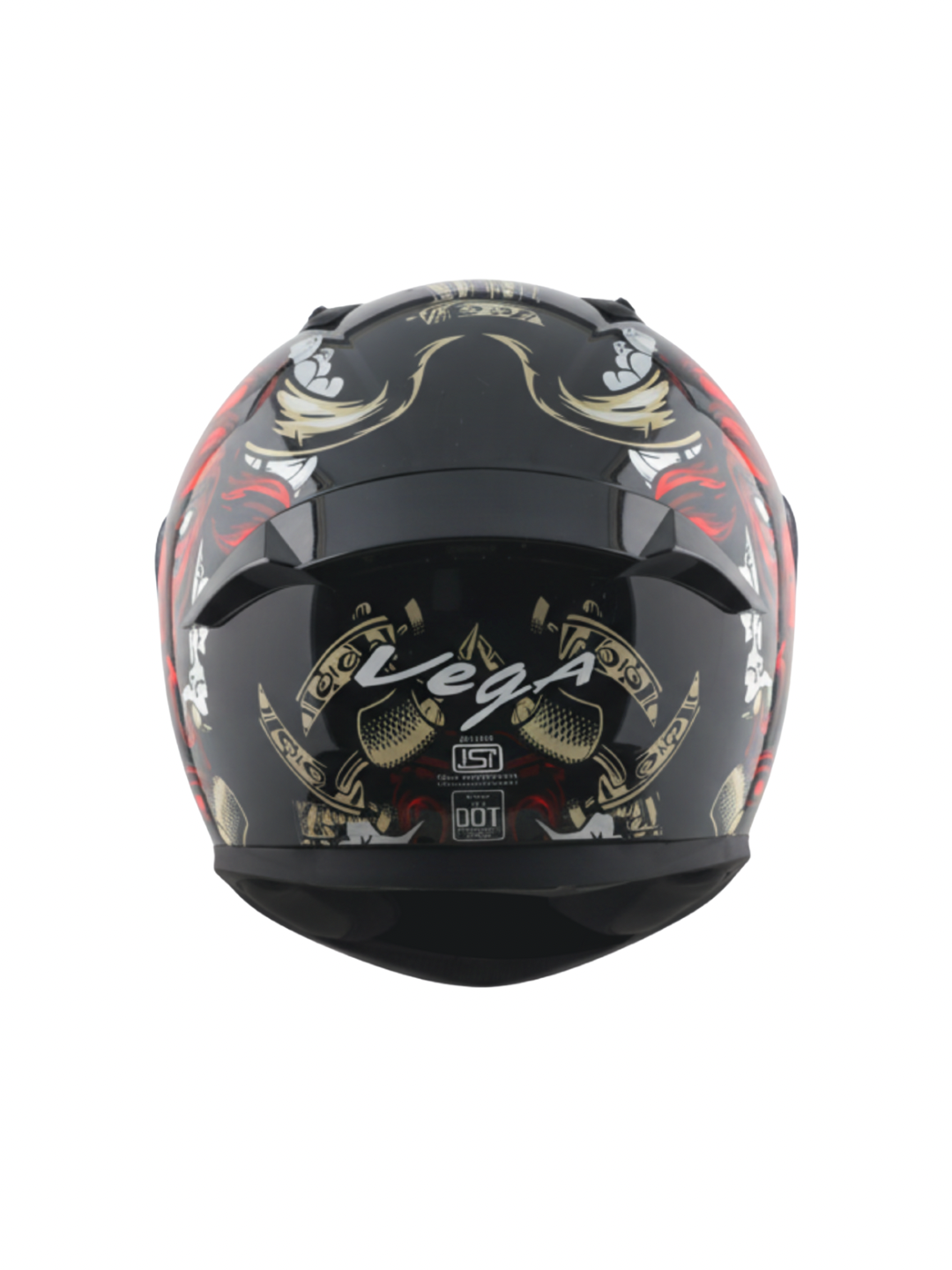 VEGA BOLT DX BULL BLACK RED