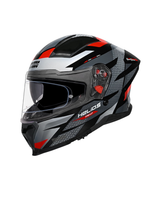 STUDDS HELIOS D2 CIRCUIT BLACK N2 RED