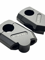 JB RACING RISER UNIVERSAL BLACK ANGULAR
