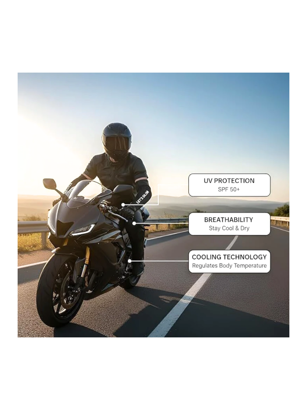 HANDSLEEVES ( 1 PAIR ) LET’S SLIM