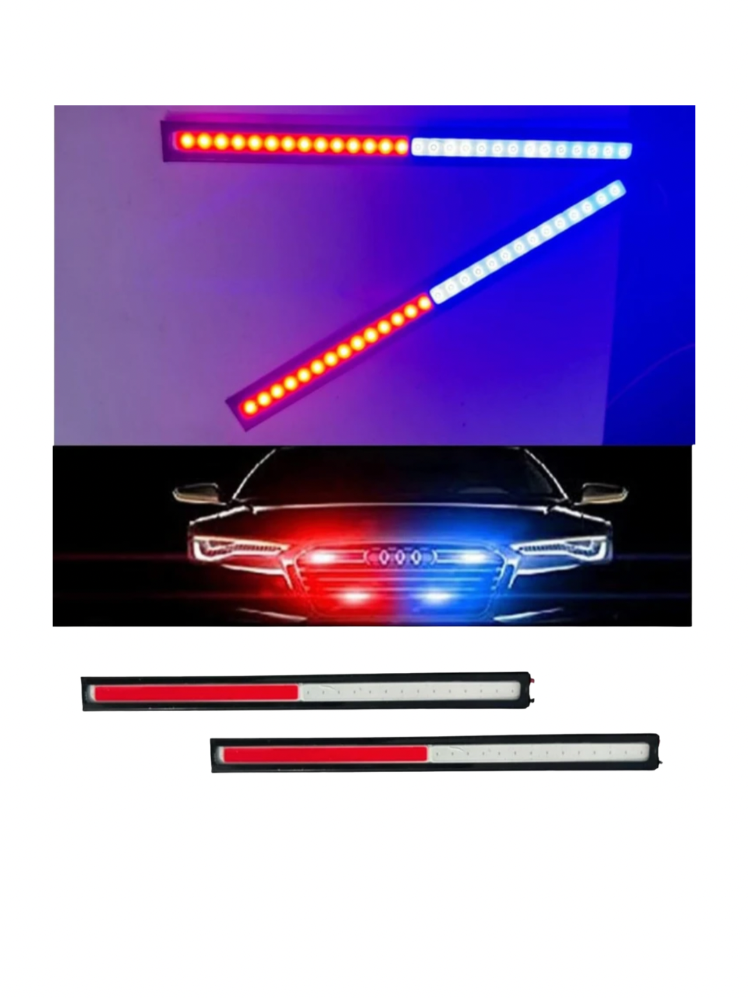 POLICE STROBE STRIP LIGHT