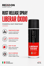 REDDON RUST RELEASE SPRAY - LIBERAR ÓXIDO