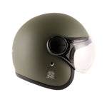 VEGA JET BATTLE GREEN HELMET