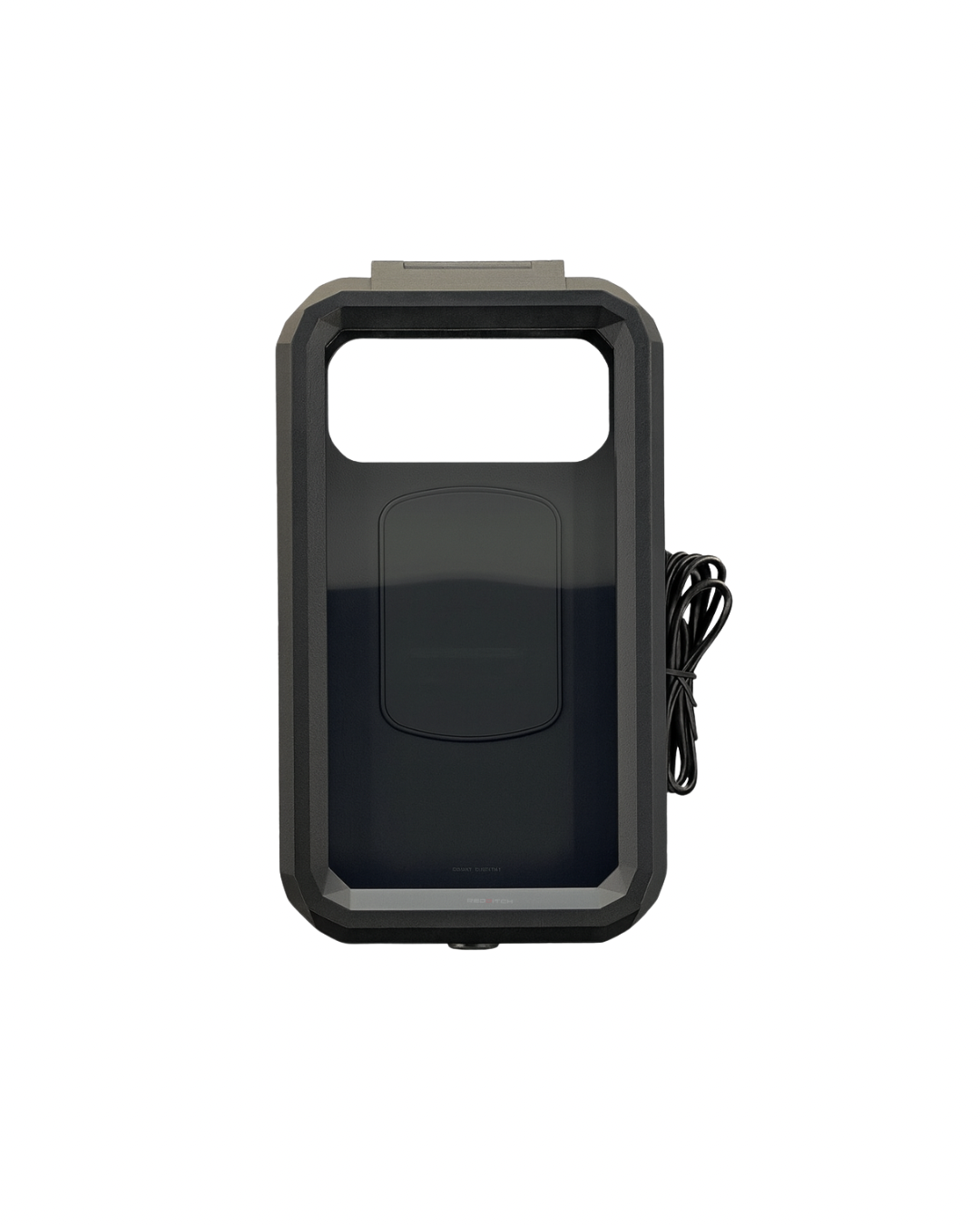 JB RACING M18S WATERPROOF MOBILE HOLDER WITH WIRELESS CHARGING (MIRROR FITTING)