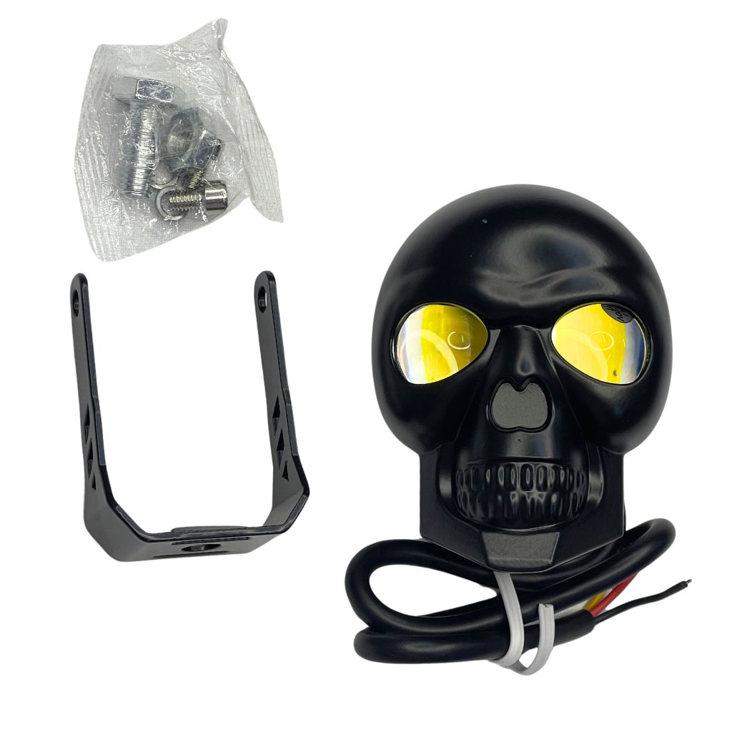 SKULL FOG LAMP (WHITE/YELLOW)