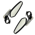 ADJUSTABLE GT MIRROR TRIANGLE CARBON BLACK