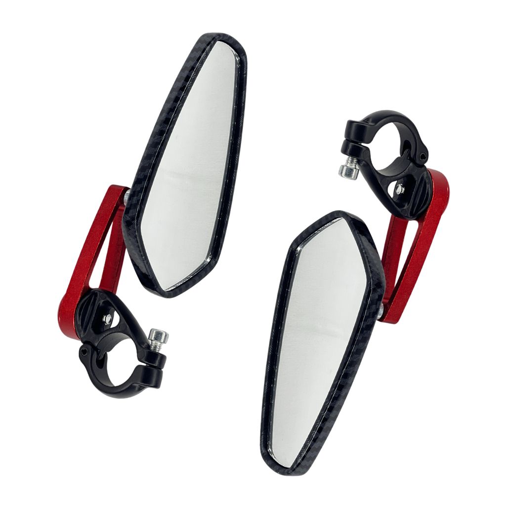 ADJUSTABLE GT MIRROR TRIANGLE CARBON BLACK