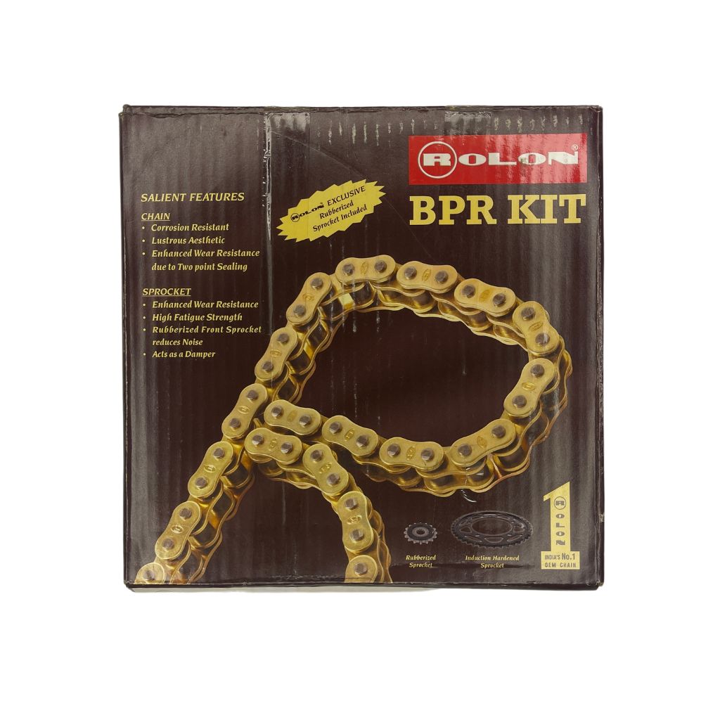 CLASSIC/STANDARD 500 CHAIN AND SPROCKET (rear brake shoe)