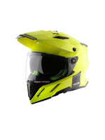 Axor X-Cross Dual Visor, a versatile motorcycle helmet featuring a dual visor system, advanced safety features, and rugged design, perfect for adventure and off-road riding