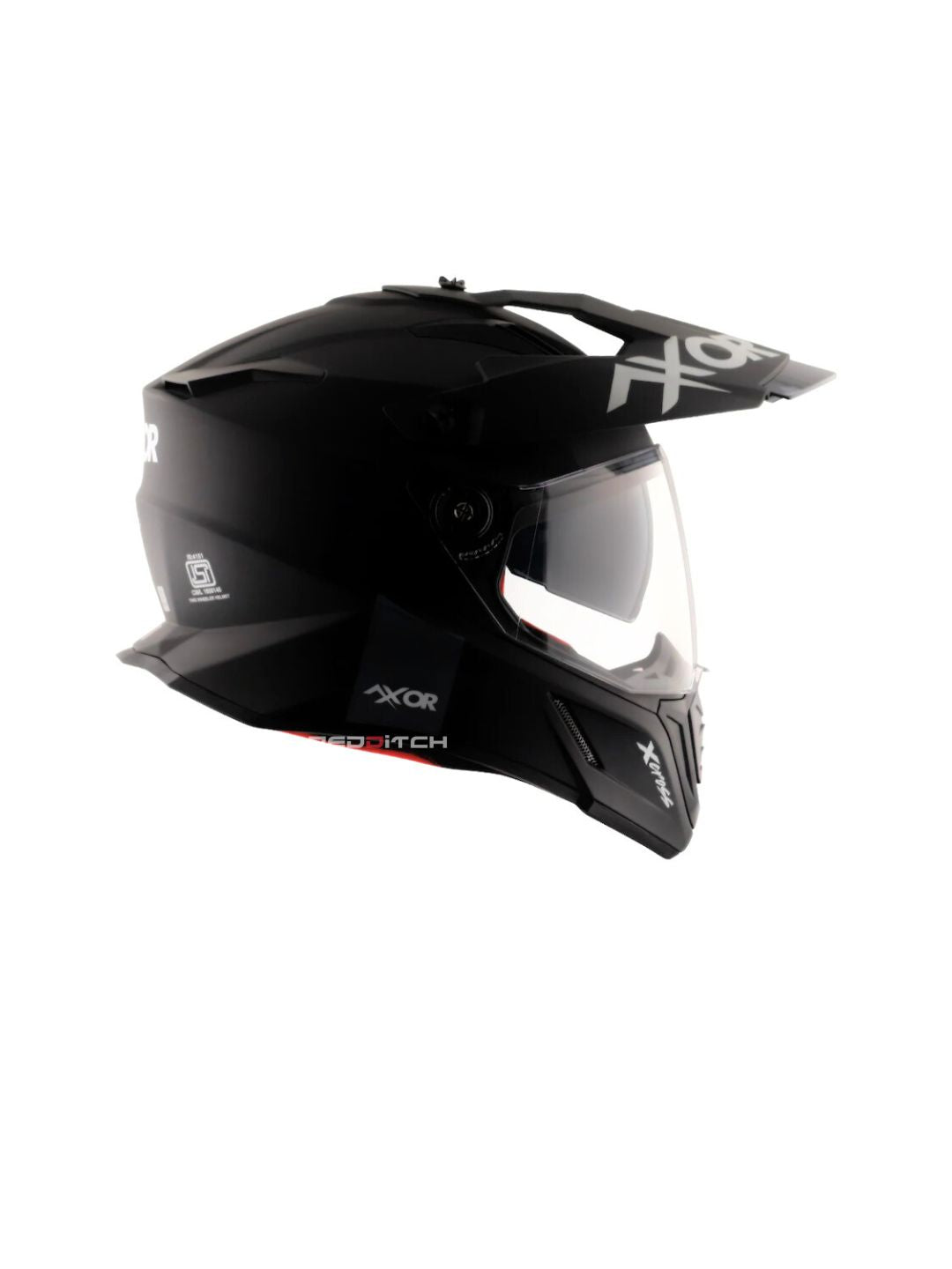 Axor X-Cross Dual Visor, a versatile motorcycle helmet featuring a dual visor system, advanced safety features, and rugged design, perfect for adventure and off-road riding