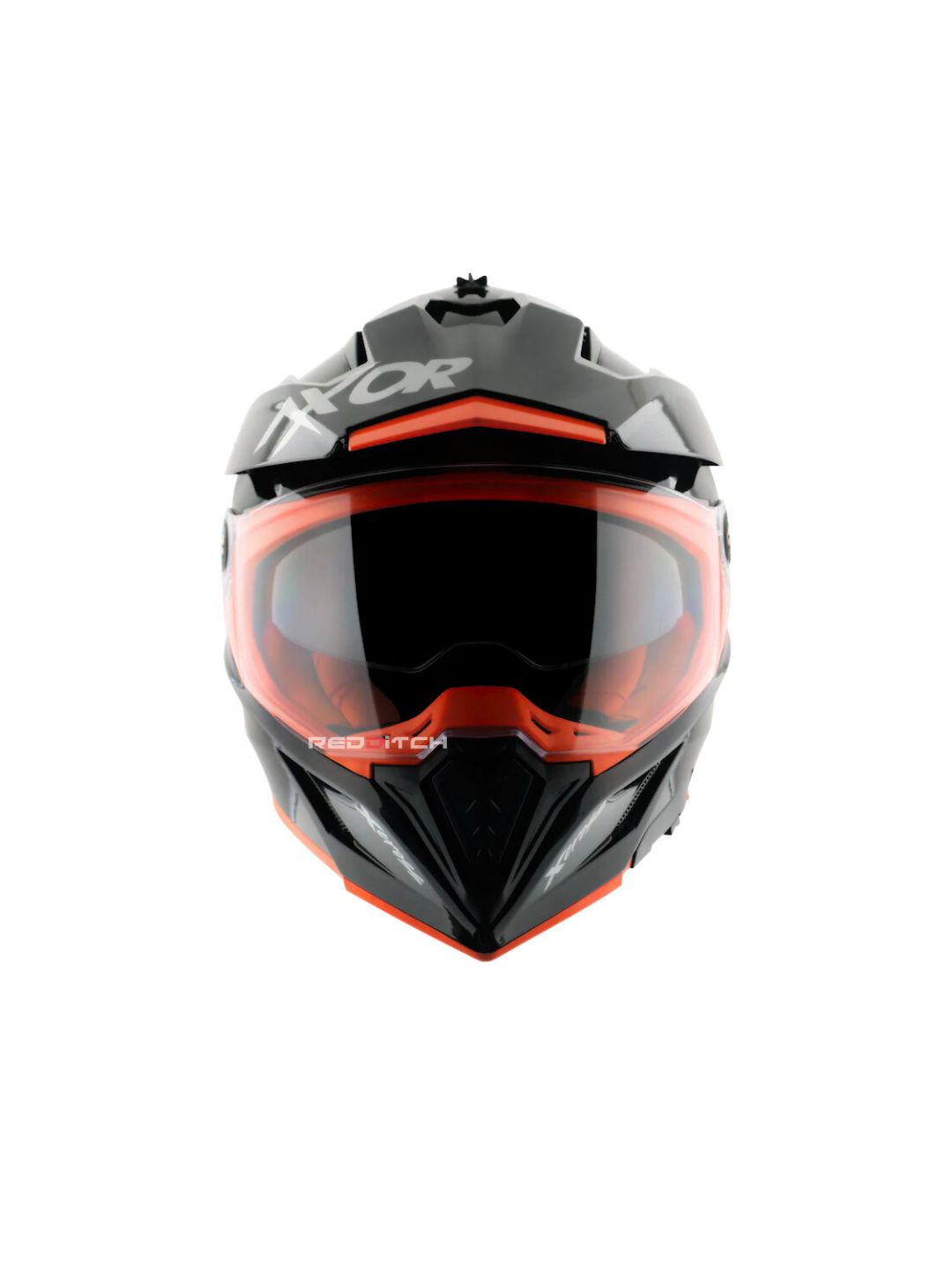 Axor X-Cross Dual Visor, a versatile motorcycle helmet featuring a dual visor system, advanced safety features, and rugged design, perfect for adventure and off-road riding