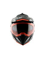 Axor X-Cross Dual Visor, a versatile motorcycle helmet featuring a dual visor system, advanced safety features, and rugged design, perfect for adventure and off-road riding