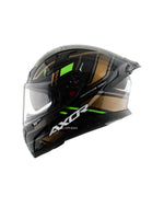 Axor Apex Tiki, a premium motorcycle helmet featuring a vibrant Tiki-inspired design, advanced safety features, and excellent comfort, offering both style and protection for riders