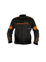 Axor Cruise 2 Jacket(Black/Orange), a high-performance riding jacket built for comfort and protection, featuring advanced armor, breathable mesh panels, and weather-resistant materials, ideal for touring and everyday rides.