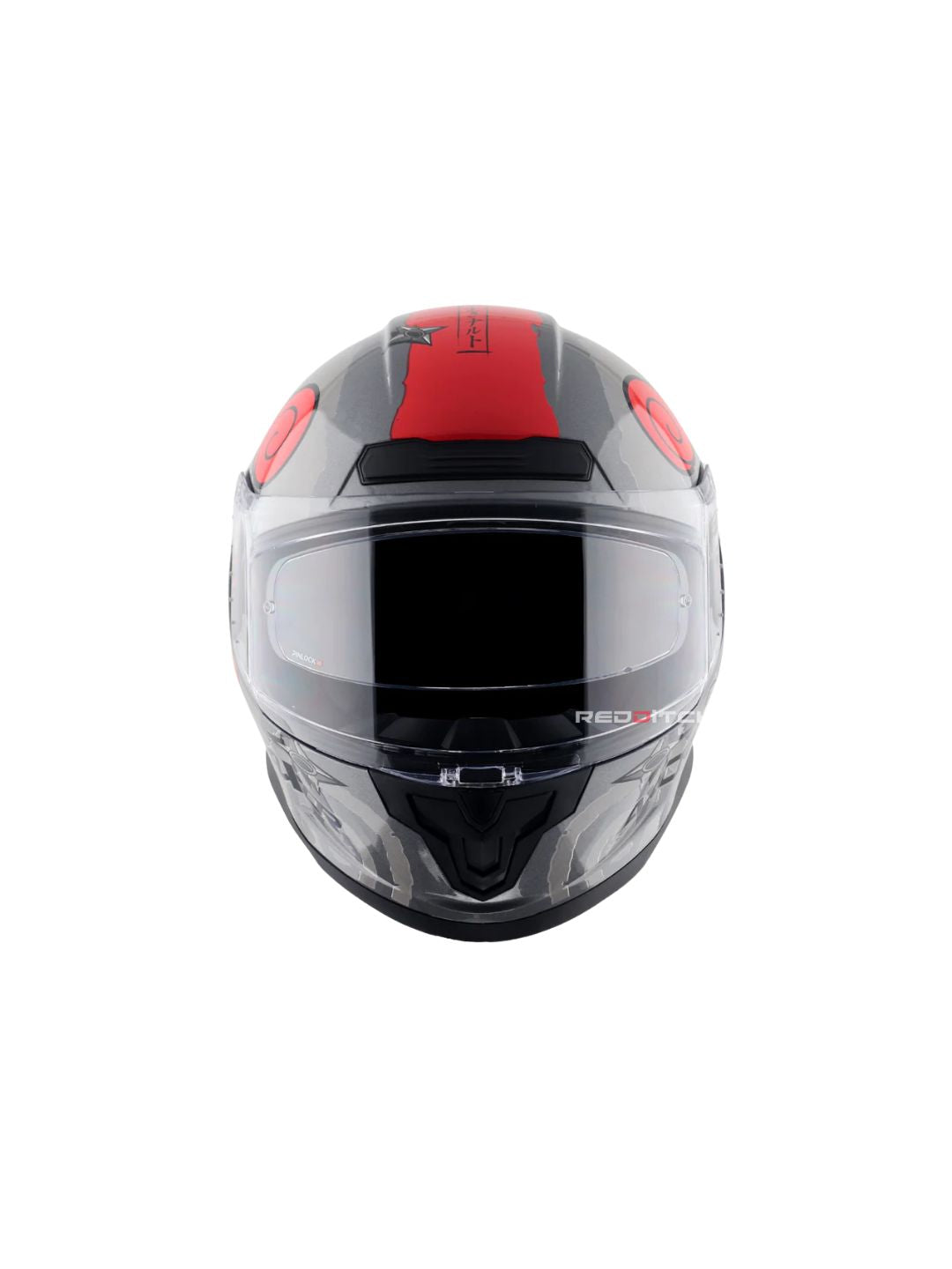 Axor Saber Naruto Motorcycle Helmet featuring bold graphics, superior protection, and an aerodynamic design for fans seeking style and safety on the road.