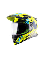 Axor X-Cross, a versatile motorcycle helmet featuring an aggressive design, advanced safety features, and enhanced ventilation, ideal for off-road and adventure riding