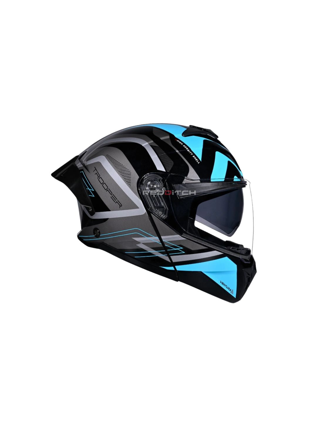 726x Trooper Faseed Trooper Faseed FS-726 Solid Helmet Grey – Bike