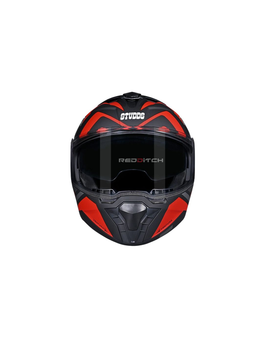 STUDDS TROOPER D3 BLACK N2 RED – Premium modular motorcycle helmet with a bold black and red design. Ensures superior protection, comfort, and a secure fit for every ride. Available at the **best helmet shop in India**.