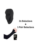 2x BALACLAVA + HANDSLEEVE