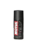 Motul Chain Lube Spray (150/400ml), a high-performance lubricant designed to provide superior protection to motorcycle chains, reduce friction, and ensure smooth operation, extending chain life and enhancing performance.