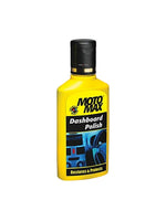 Motomax Dashboard Polish (50ml), a premium product designed to clean, shine, and protect your motorcycle or vehicle’s dashboard, leaving a glossy finish and helping to maintain its appearance.