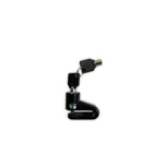 Disc lock for motorcycles/scooters – portable, uses brake-disc holes to block wheel rotation, deters opportunist theft effectively