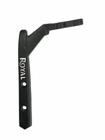 Black metal bracket with 'Royal' branding on a white background