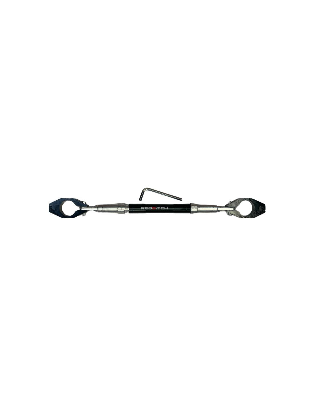 Black Handle Cross Bar designed to reduce handlebar vibration, providing a smoother ride while enhancing the bike's appearance with its sleek, stylish finish.