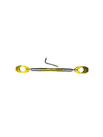 Golden Handle Cross Bar designed to reduce handlebar vibration, providing a smoother ride while enhancing the bike's appearance with its sleek, stylish finish.