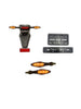 ENDURO TAIL TIDY + DUKE INDICATOR 2pcs + NUMBER PLATE BOX COMBO