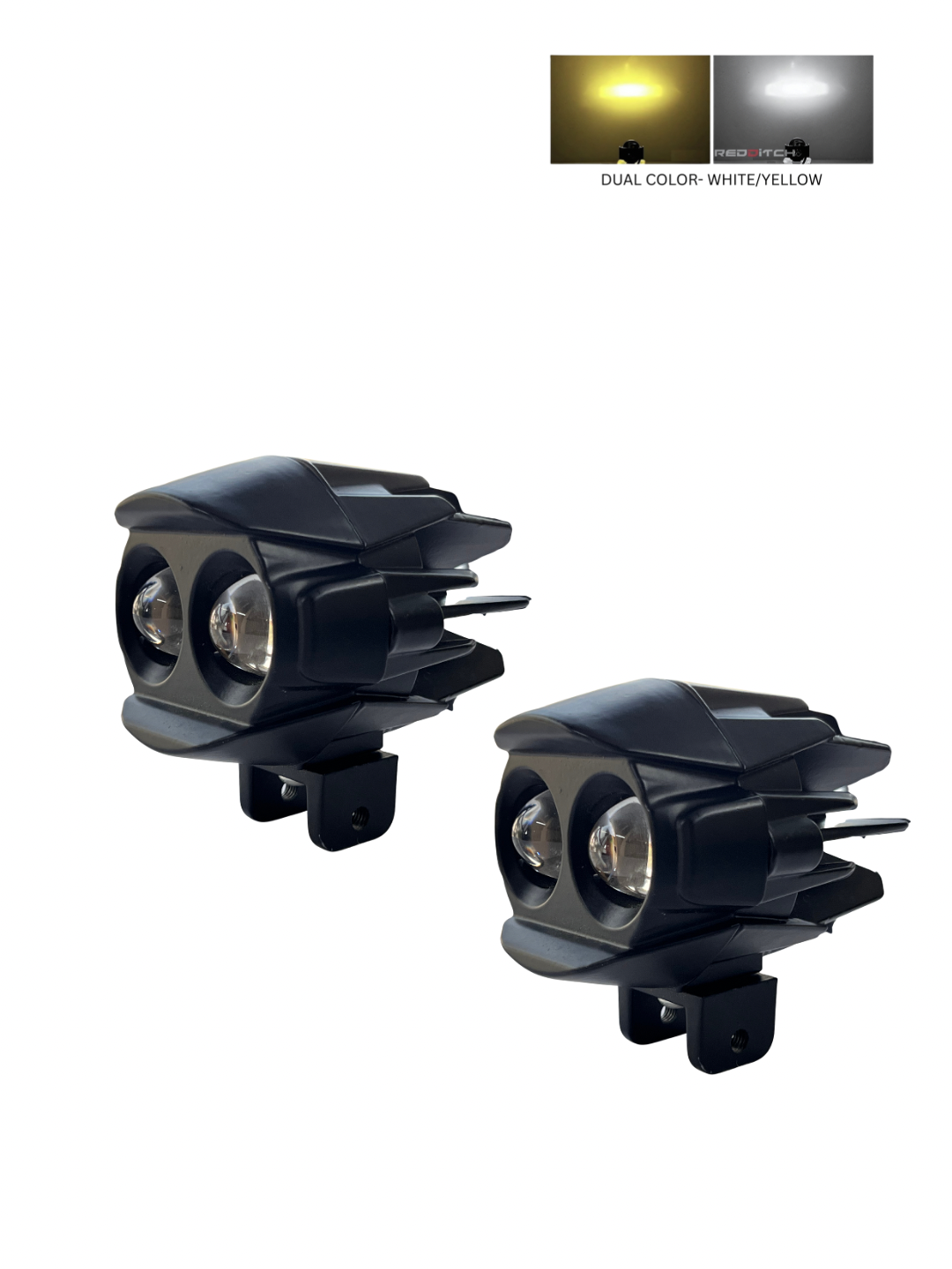 MOTO GENIUS FOG LAMP 2 LED CAT EYE