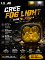 LIU HJG CREE FOG WITH YELLOW CAP