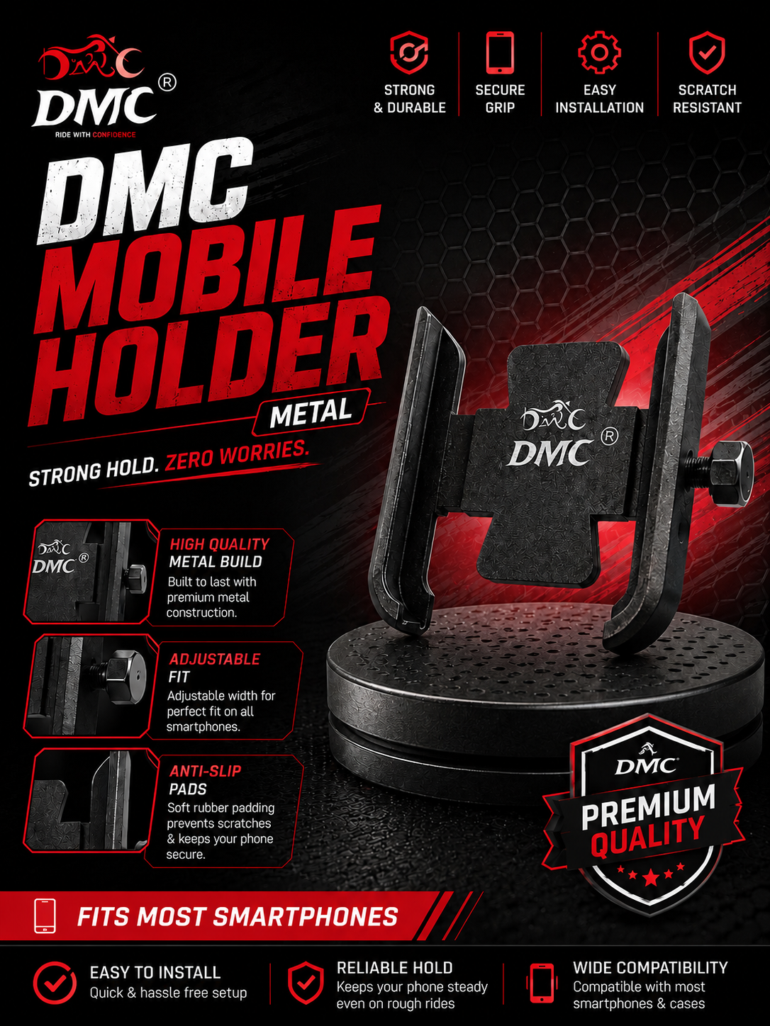 DMC MOBILE HOLDER METAL