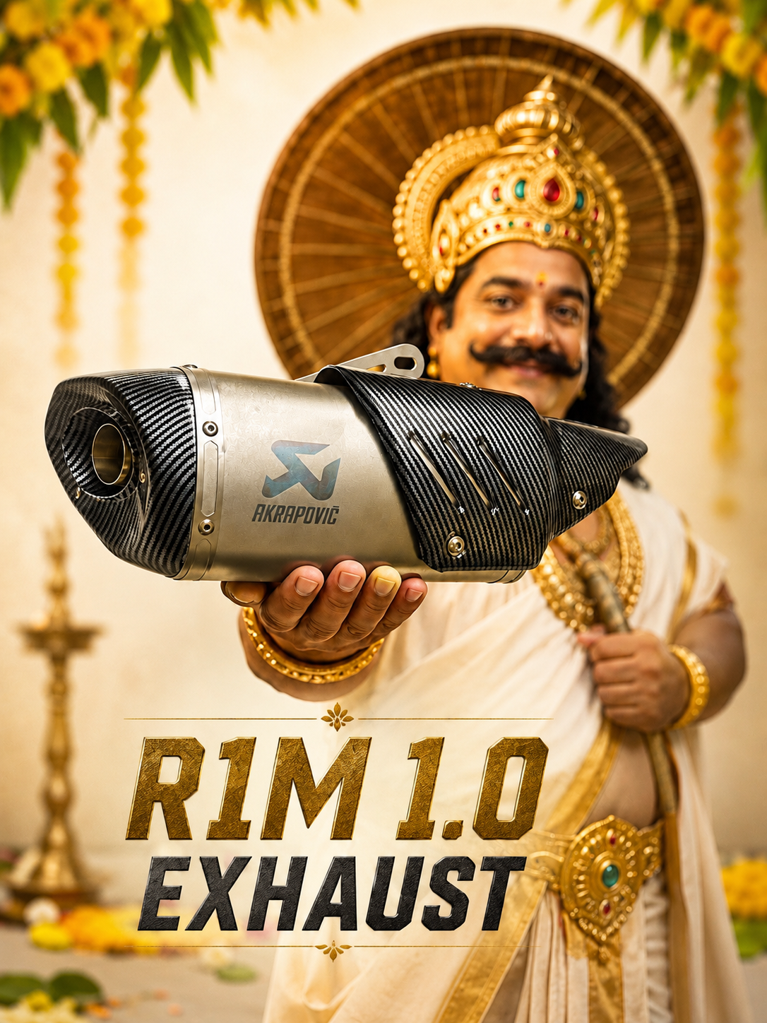 REDDITCH OFFER SALE R1M 1.0 EXHAUST