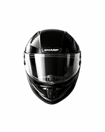 STEELBIRD SBH 25 ISS SHARP GLOSSY BLACK HELMET
