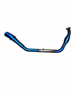 R15 V3/V4/MT15 DOUBLE SENSOR BENDPIPE TITANIUM BLUE COLOUR