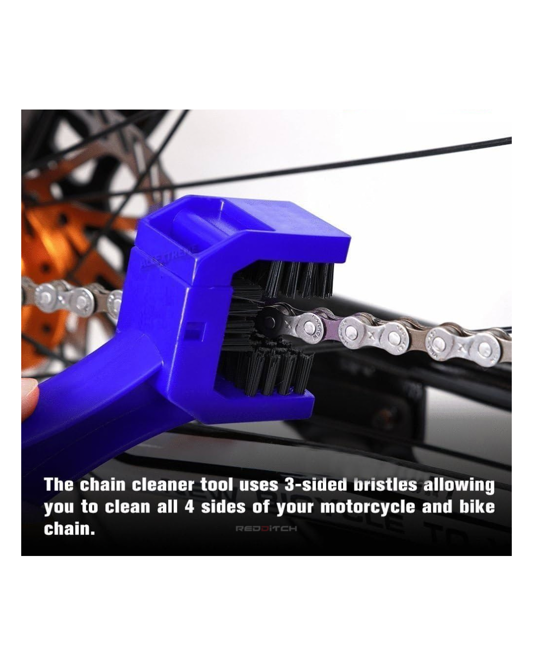 CHAIN CLEANER BRUSH