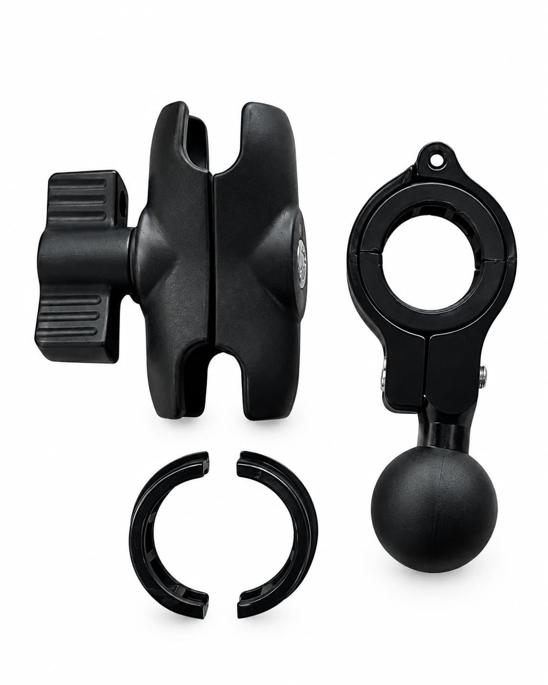 JB RACING WATERPROOF MOBILE HOLDER WITH WIRELESS CHARGER ( HANDLE MOUNT )